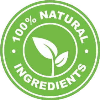 Natural ingredients roundel