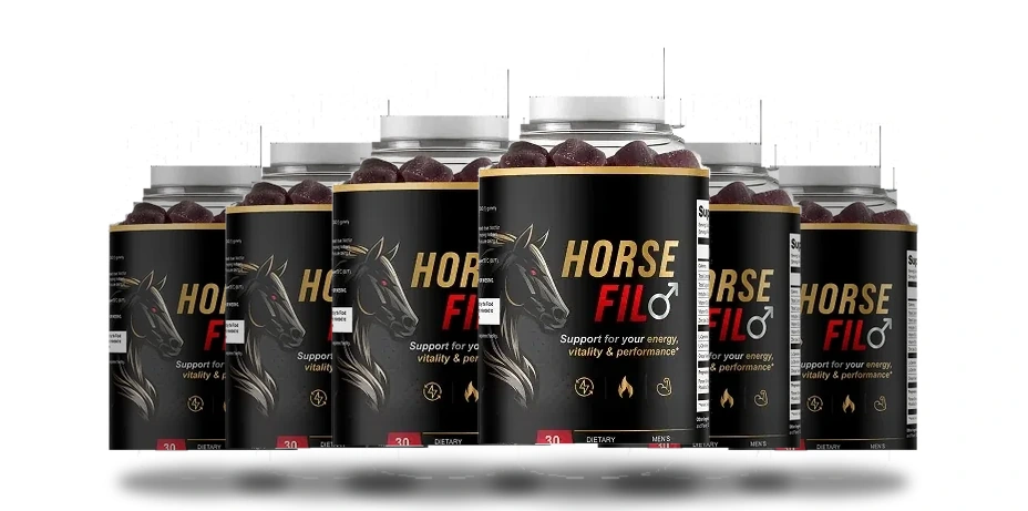 Six bottles of HorseFil gummies